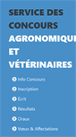 Mobile Screenshot of concours-agro-veto.net